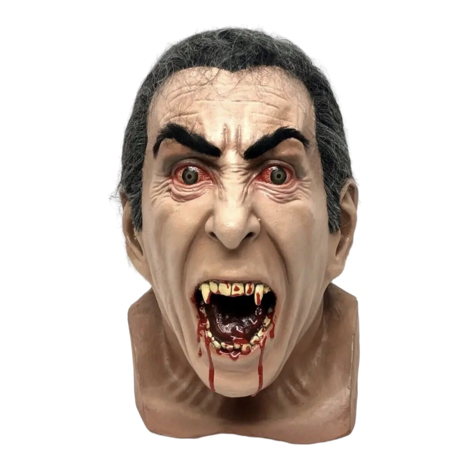 Unlock the Secrets of the Dracula Rubber Halloween Mask 